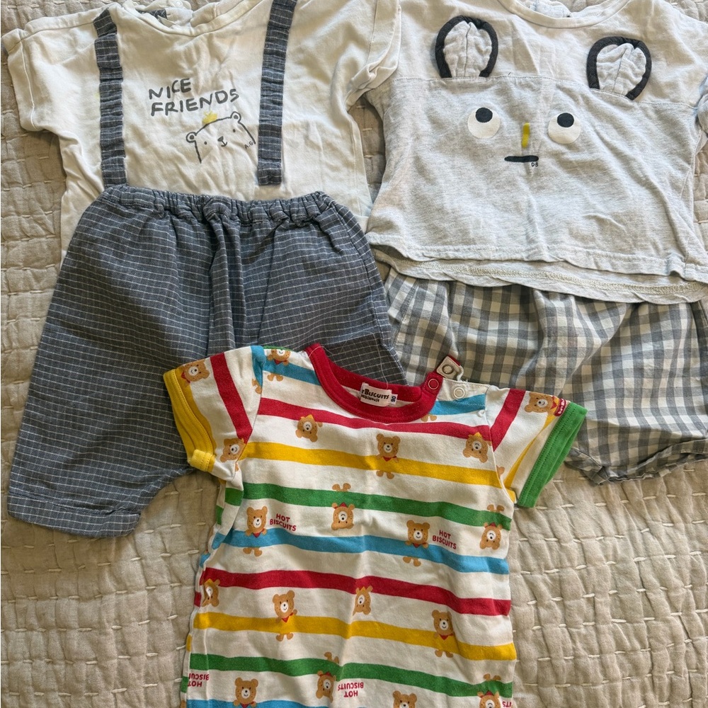 Bundle of 2T clothing Japanese brand